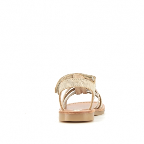 Girl's Sandals Elbossa Gold Multi ELBOSSA-FI-ORMULTI