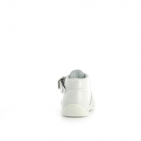 Girl's Pre Walk & first steps Poum White POUM-FI-BLANC