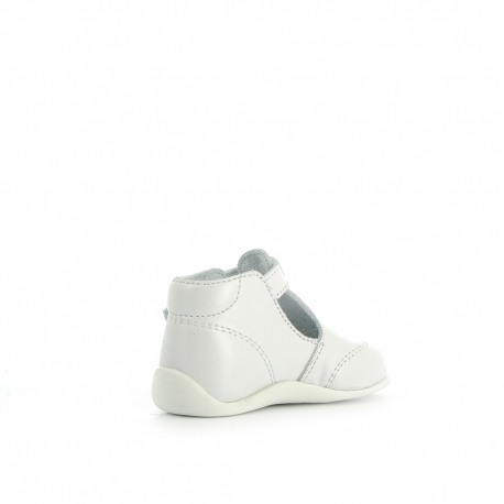 Girl's Pre Walk & first steps Poum White POUM-FI-BLANC