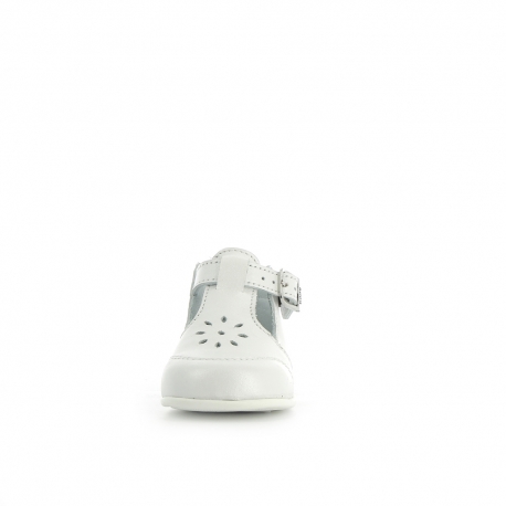 Girl's Pre Walk & first steps Poum White POUM-FI-BLANC