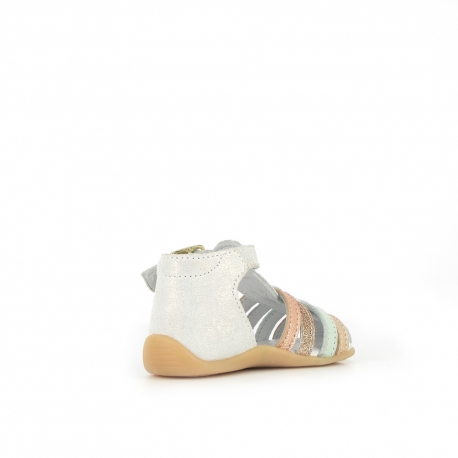 Girl's Pre Walk & first steps Paulana White Multico PAULANA-FI-BLANCMULTICO