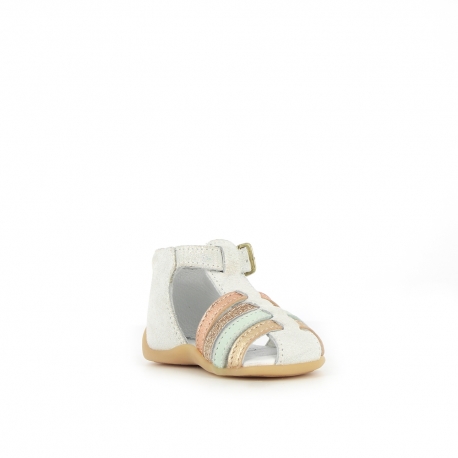 Girl's Pre Walk & first steps Paulana White Multico PAULANA-FI-BLANCMULTICO