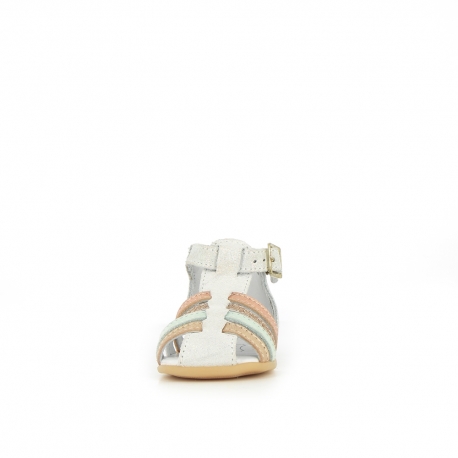 Girl's Pre Walk & first steps Paulana White Multico PAULANA-FI-BLANCMULTICO