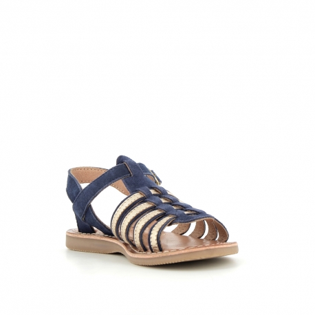 Girl's Sandals Frangine Navy FRANGINE-FI-MARINE