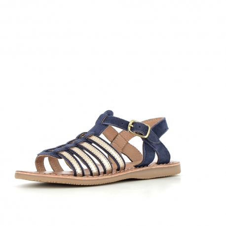 Girl's Sandals Frangine Navy FRANGINE-FI-MARINE