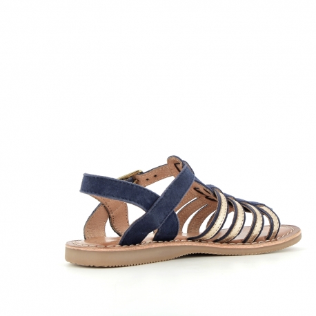 Girl's Sandals Frangine Navy FRANGINE-FI-MARINE