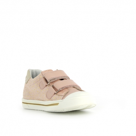 Girl's Sneakers Scoobivel Pink Peas SCOOBIVEL-FI-ROSEPOIS