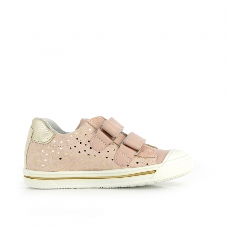 Girl's Sneakers Scoobivel Pink Peas SCOOBIVEL-FI-ROSEPOIS