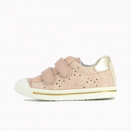 Girl's Sneakers Scoobivel Pink Peas SCOOBIVEL-FI-ROSEPOIS