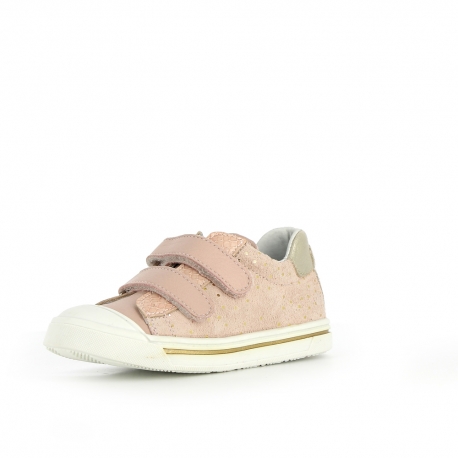 Girl's Sneakers Scoobivel Pink Peas SCOOBIVEL-FI-ROSEPOIS