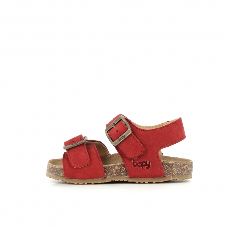 Boy's Sandals Edouarvel Red EDOUARVEL-GA-ROUGE