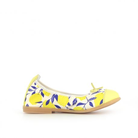 Girl's Ballerinas Pumps Secret Lemon SECRET-FI-CITRON