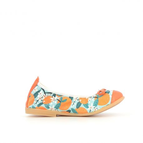 Girl's Ballerinas Pumps Secret Orange SECRET-FI-ORANGE