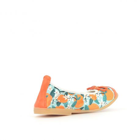Girl's Ballerinas Pumps Secret Orange SECRET-FI-ORANGE
