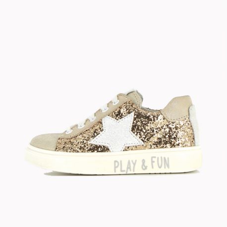 Girl's Sneakers Sadisca Gold SADISCA-FI-OR