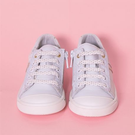 Girl's Sneakers Scoobi White Pois SCOOBI-FI-BLANCPOIS