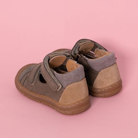 Boy's pre walk & first steps Jacour Khaki JACOUR-GA-KAKI