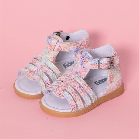 Girl's Pre Walk & first steps Reabou Pastel Multico REABOU-FI-MULTICOPASTEL