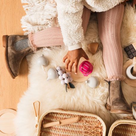 Boots et bottes Fille Seven Taupe SEVEN-FI-TAUPE