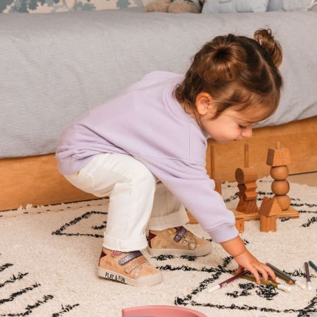 Girl's Pre Walk & first steps Risavel Gold RISAVEL-FI-OR