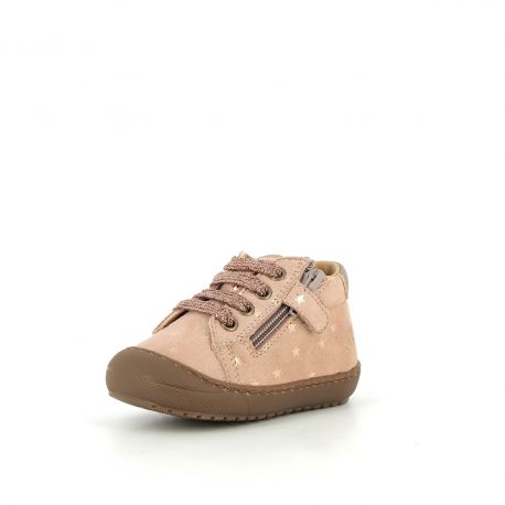 Girl's Pre Walk & first steps Jefloc Pink JEFLOC-FI-ROSE