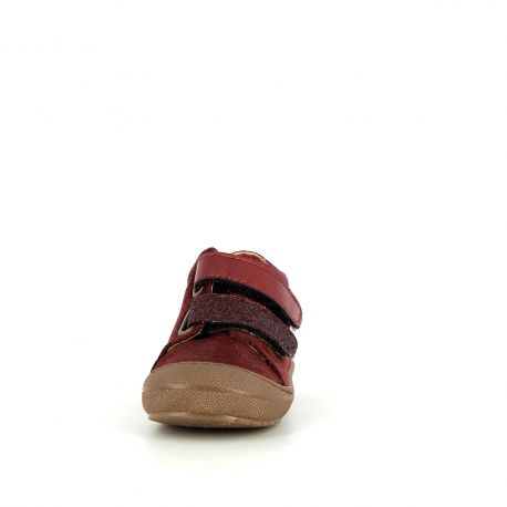 Girl's Pre Walk & first steps Jameca Burgundy JAMECA-FI-BORDEAUX