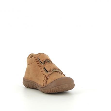 Boy's pre walk & first steps Jamec Dark Cognac JAMECO-GA-COGNACFONCE