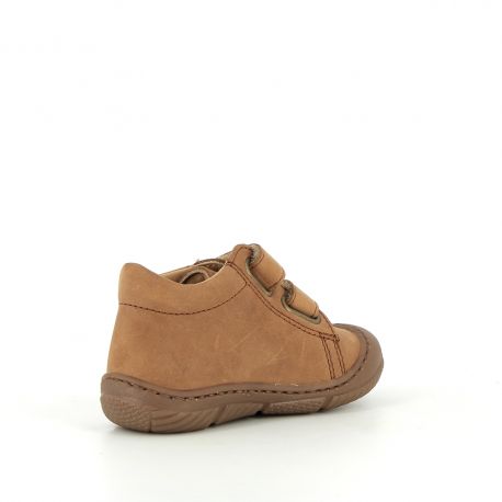 Boy's pre walk & first steps Jamec Dark Cognac JAMECO-GA-COGNACFONCE