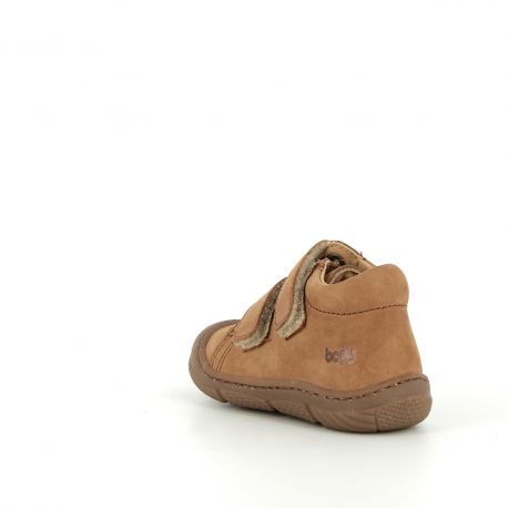 Boy's pre walk & first steps Jamec Dark Cognac JAMECO-GA-COGNACFONCE