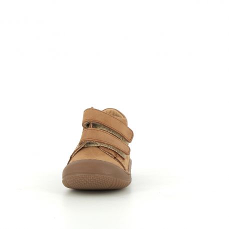 Boy's pre walk & first steps Jamec Dark Cognac JAMECO-GA-COGNACFONCE