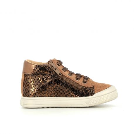 Chaussures Filles Superzip Bronze SUPERZIP-FI-BRONZE