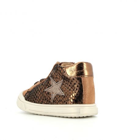 Chaussures Filles Superzip Bronze SUPERZIP-FI-BRONZE