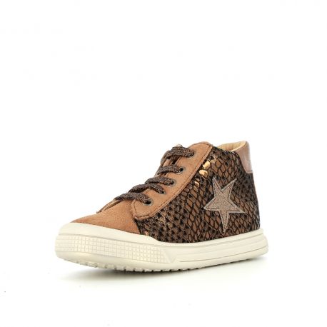 Chaussures Filles Superzip Bronze SUPERZIP-FI-BRONZE