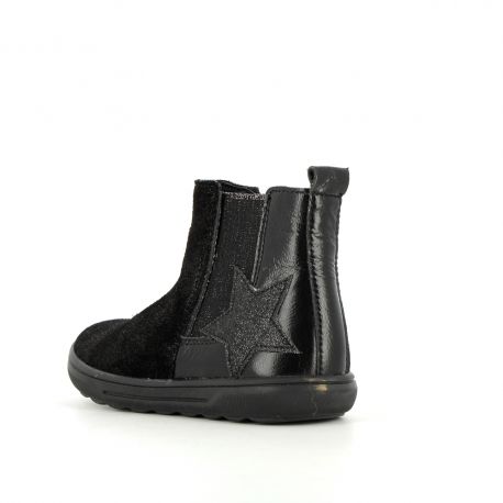 Boots et bottes Fille Samalac Nero SAMALAC-FI-NERO