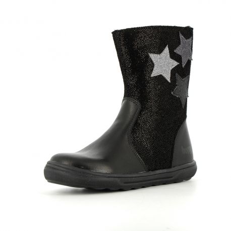 Boots et bottes Fille Stockholm Black STOCKHOLM-FI-NOIR