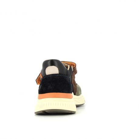 Baskets Garçon Varsivel Kaki/Noir VARSIVEL-GA-KAKINOIR