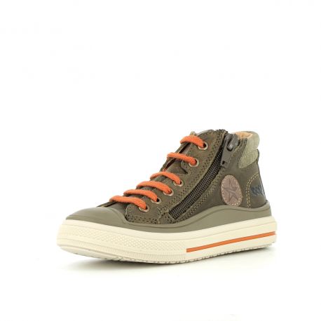 Boy's Sneakers Velvet Khaki VELVET-GA-KAKI