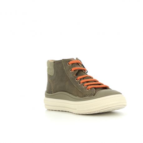 Boy's Sneakers Velvet Khaki VELVET-GA-KAKI