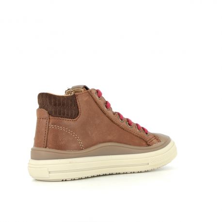 Boy's Sneakers Velvet Light Brown VELVET-GA-MARRONCLAIR