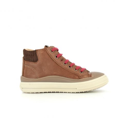 Boy's Sneakers Velvet Light Brown VELVET-GA-MARRONCLAIR