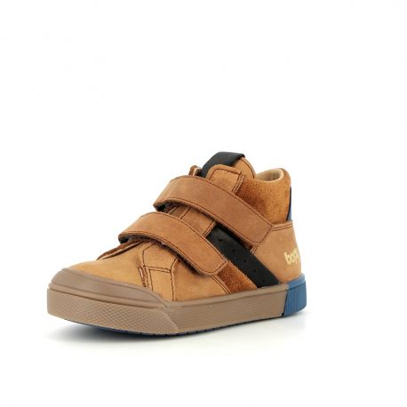 Boy's Sneakers Volton Navy VINKUVEL-GA-COGNAC