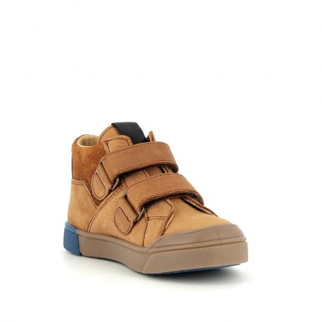 Boy's Sneakers Volton Navy VINKUVEL-GA-COGNAC