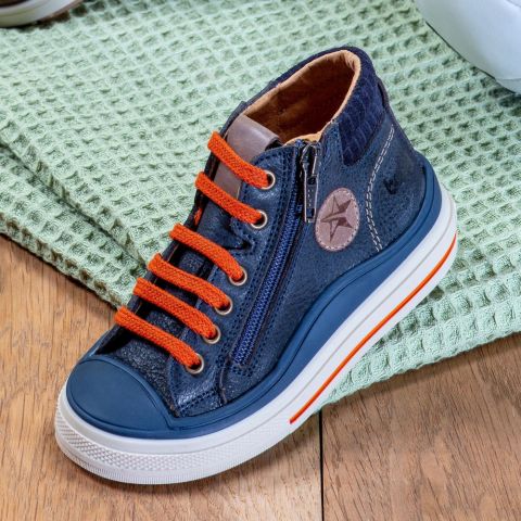 Boy's Sneakers Velvet Navy VELVET-GA-NAVY