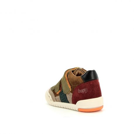 Boy's pre walk & first steps Jopyvel Taupe/Brown JOPYVEL-GA-TAUPEMARRON