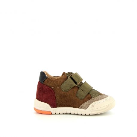 Boy's pre walk & first steps Jopyvel Taupe/Brown JOPYVEL-GA-TAUPEMARRON