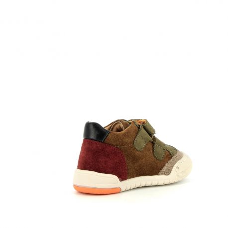Boy's pre walk & first steps Jopyvel Taupe/Brown JOPYVEL-GA-TAUPEMARRON