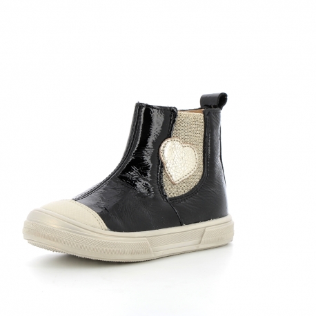 Boots et bottes Fille Storica Varnish Black STORICA-FI-NOIRVERNIS