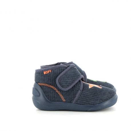 Boy's Slippers Aflash Navy AFLASH-GA-MARINE