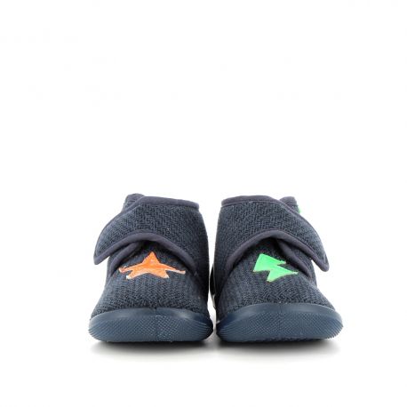 Boy's Slippers Aflash Navy AFLASH-GA-MARINE