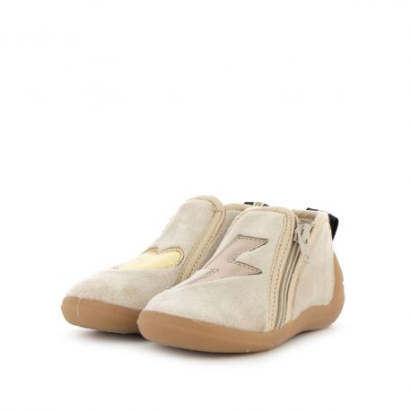 Chaussons Fille Aclaire Ecru ACLAIRE-FI-ECRU